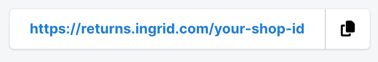 Widget URL